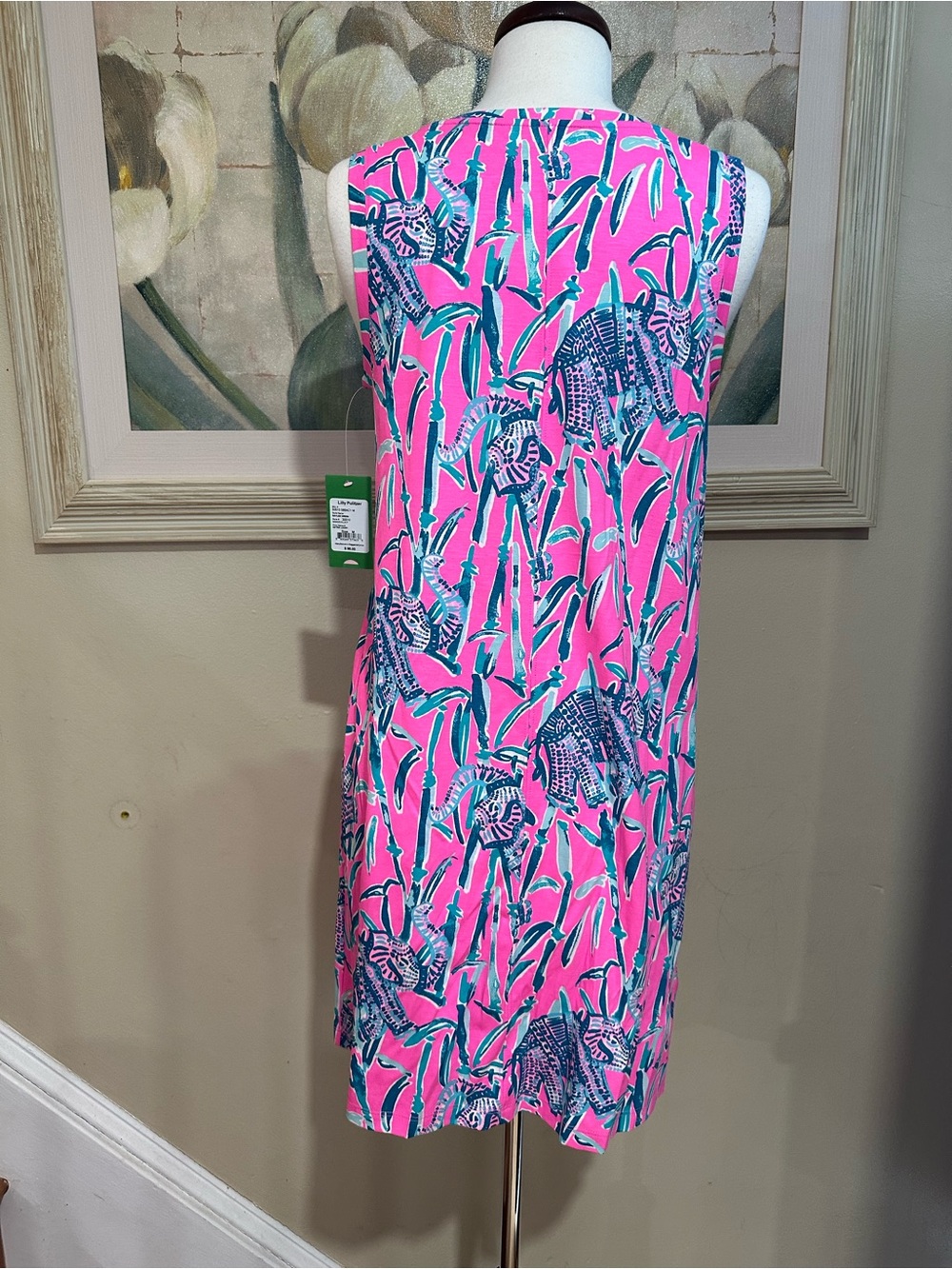 NWT Lilly Pulitzer Raylee Dress Mandavilla Pink Extra Lucky Size Medium - Picture 6 of 10